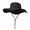 Black, variant on Wide Brim Sun Hat for Women and Men, Nylon UV Protection Outdoor Fishing Hat, Lightweight Foldable Beach Cap for Travel, Commuting, Camping, Hiking