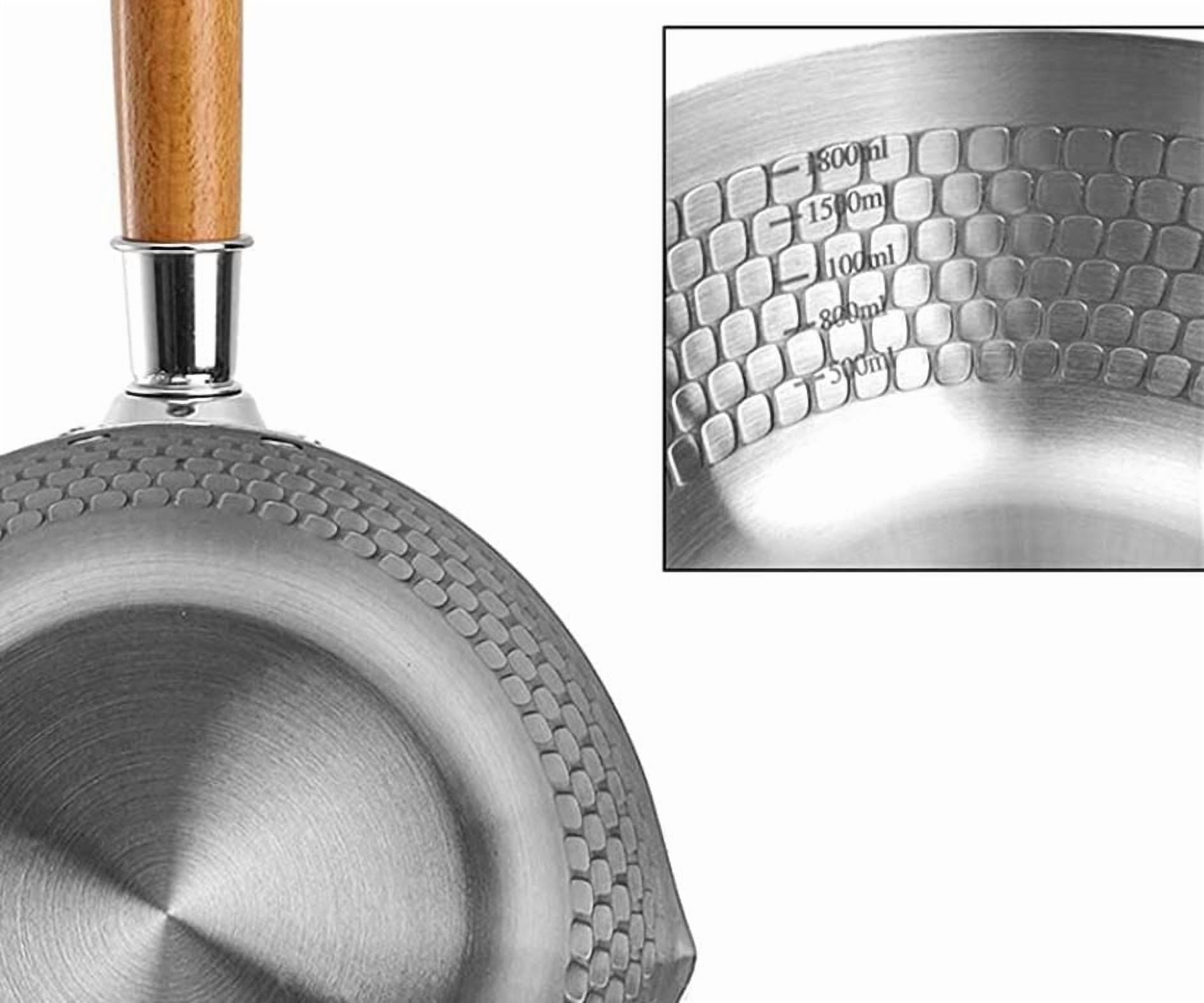 Sunwealth Pot à lait/casserole Yoshikawa 3 pintes avec couvercle (Induction)