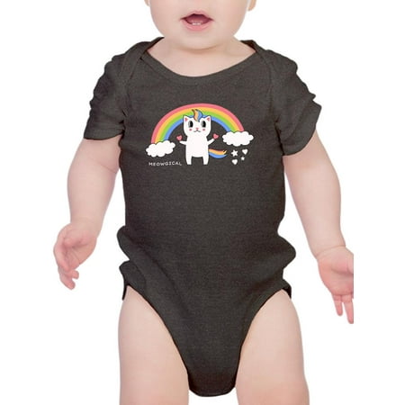 

Meowgical Unicorn Cat Bodysuit Infant -Image by Shutterstock 6 Months
