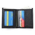 thumbnail image 3 of Sonducket Cartera fina de cuero para hombre, tarjetero de estilo Simple clásico pequeño, monedero para hombre, monedas de moda, bolso Carteras Negro, 3 of 6