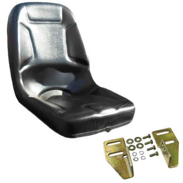 One (1) New Aftermarket Tractor Seat with Bracket Set Fits Kubota