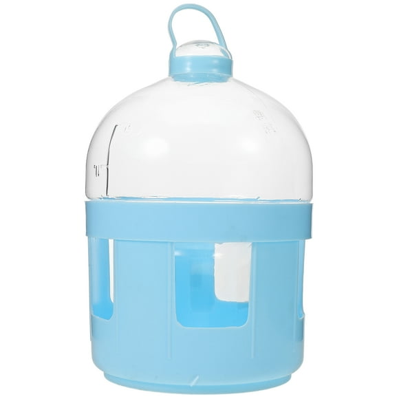 BRIGHTFUFU 2 bebederos para palomas de boca grande, comedero y bebedero para pájaros, dispensador para palomas de carreras y gallinas, accesorios para jaulas.