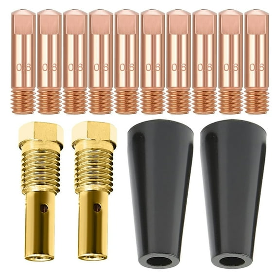 Flux Cores Gasless Nozzle Tips Kit Flux Cores Welder Mig Welder Flux Welder Contact Tips Gasless Nozzle Gas Diffusers