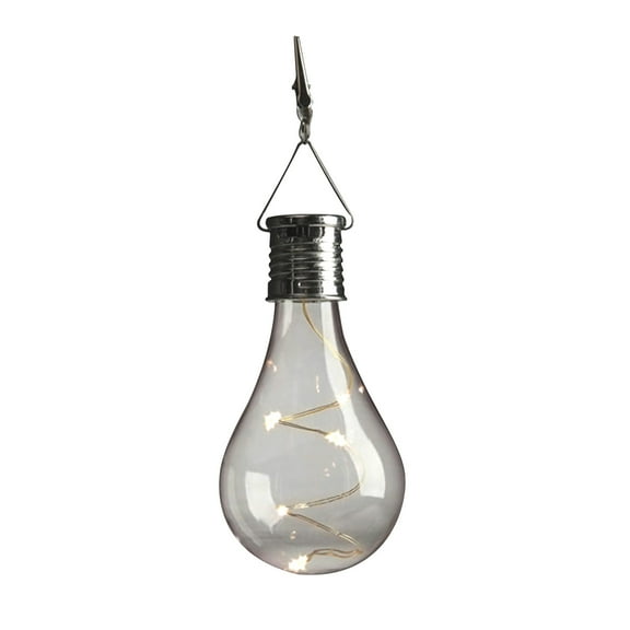 JeashCHAT Waterproof Solar Rotatable Outdoor Garden Camping Hanging LED Light Lamp Bulb