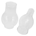 thumbnail image 2 of GOOHOCHY 2 pantallas transparentes para lámpara de aceite, resistentes al viento y de queroseno., 2 of 7