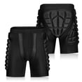 thumbnail image 1 of Hip Butt Protection Padded Shorts Armor Hip Protection Shorts Pad for Snowboarding Skating Skiing Riding, 1 of 7