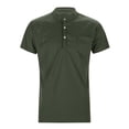 thumbnail image 3 of WEAIXIMIUNG T-Shirt à Manches Courtes pour Hommes de Pâques Chemise Décontractée avec Poche, 3 of 8