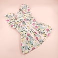 thumbnail image 4 of Pet Dress with Fashion Flowers Charming Pet Dress Floral Princess Dress with Bow Tie Breathable Spring Summer Charming Pet Skirt for Small Dogs Cats, 4 of 9