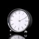 thumbnail image 3 of Lafocuse, reloj despertador negro de Metal con números 3D de 10,5 cm, relojes de escritorio analógicos silenciosos sin tictac con luz nocturna para niños, mesita de noche, dormitorio, oficina Vhermosa ZH-498, 3 of 6