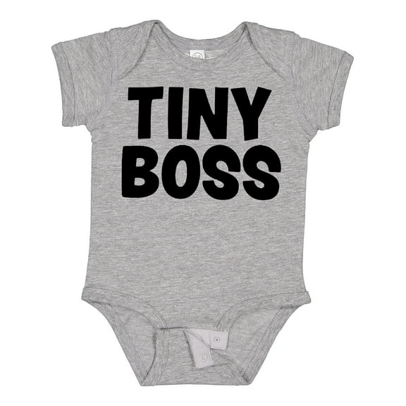 Inktastic Tiny Boss Boys or Girls Baby Bodysuit