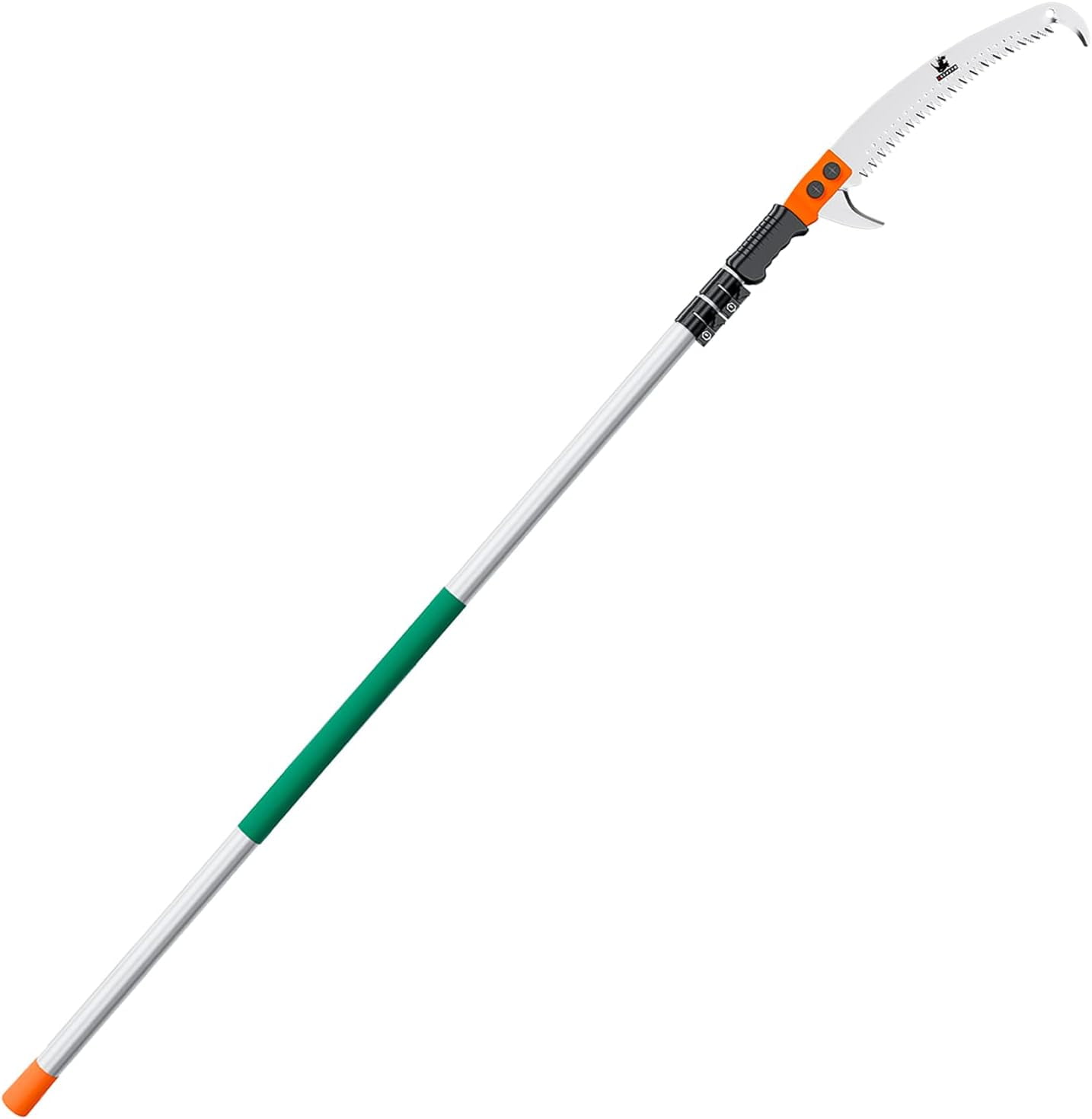 Manual Pole Saw，516 Ft Extendable Tree Pruner/Pole Saws for Tree Trimming with Detachable