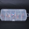 thumbnail image 3 of Señuelos de pesca artificiales con lentejuelas giratorias, cebos duros Wobbler con anzuelo triple, accesorios para aparejos de pesca, 10 Uds., 3 of 8