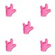 thumbnail image 3 of Ounissouiy Resin Epoxy Molds Casting Silicone Jewelry Moulds Chocolate Keychain Day Decorations Gesture Making Hand Rock Valentine's Type2 NO2, 3 of 6