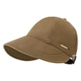 thumbnail image 2 of Hkoxplj Women Lightweight Breathable Baseball Cap Short Curved Brim Sun Hat UV Protection Adjustable Metal Buckle Outdoor Sports Hat Solid Color Summer Casual Hat Unstructured Cap, 2 of 7