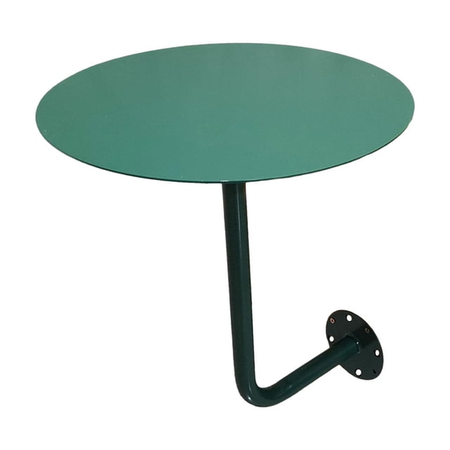 DOLITY Table Murale 13,78 Po Bureau Mural Polyvalent pour Maison Chambre Balcon Vert