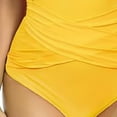 thumbnail image 5 of Busydd Swim Suits for Women Deep V Neck Straps One Piece Swimsuit Solid Color Tummy Control Monokini Swimsuits for Women Criss Cross Ruched Bathing Suits, 5 of 5