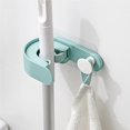 thumbnail image 3 of Toystoory Estante de almacenamiento para fregona y escoba montado en la pared Juegos de accesorios de baño Azul Toystoory HA024235-02, 3 of 6