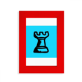 thumbnail image 1 of International Vehicle Chess Composition Picture Display Art Red Photo Frame, 1 of 4