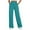 Mint Green, variant on Dolkfu Pants for Women Plus Size Brown Workout Wide Leg Sweatpants Drawstring Loose Solid Gym Pants Trousers for Lady L
