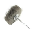 thumbnail image 1 of Tête de Brosse Polie en Fil d'Acier, Pièces Auto Brosse Adhésive de Retrait, Brosse à Roue en Fil d'Acier Inoxydable Tête de Fleur à Tourner pour Perceuse, Outil de Polissage en Forme de Roue Plate, 1 of 9