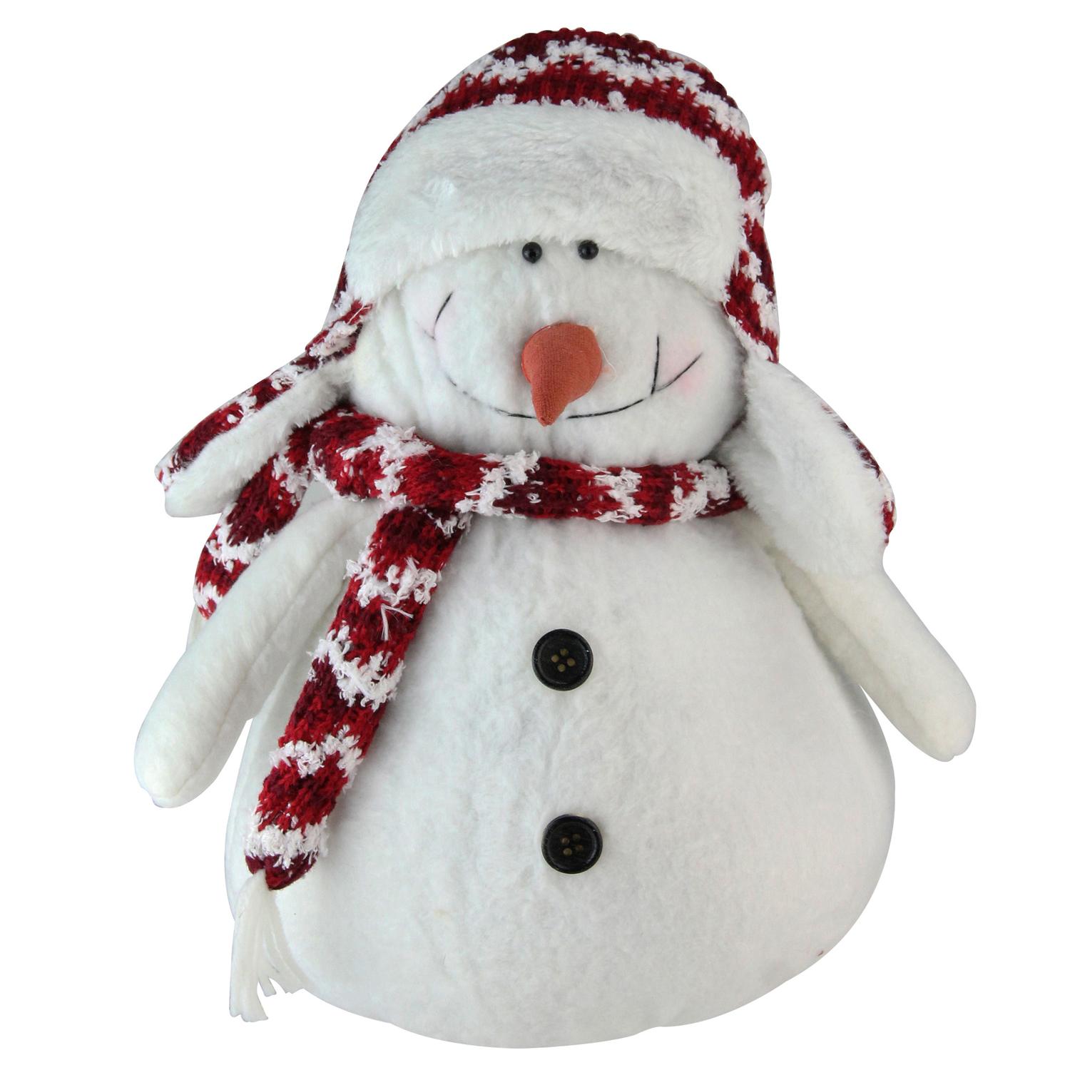 11" "Let it Snow" Arctic White and Candy Apple Red ...