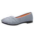 thumbnail image 6 of Mepaouo Womens Flats Shoes Dressy Round Toe Casual Slip on Ballet Loafers Work Driving Walking Shoe, 6 of 7