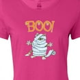 thumbnail image 4 of Inktastic Boo with Mummy Cat Women's T-Shirt, 4 of 5