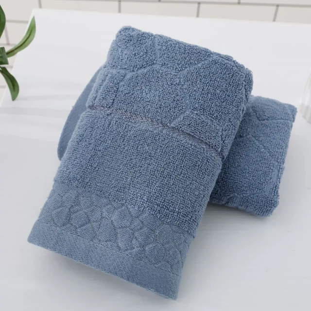 Zhuge Paquete de 5 toallas de 75 x 35 cm, 100 % algodón, más grandes y ligeras, de secado rápido, súper suaves y absorbentes, ideales para el baño, color gris.