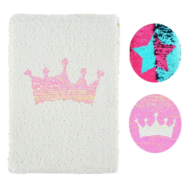 Carnet de Notes Design à Sequins Carnet d'Écriture Multi-Usage Journal Carnet