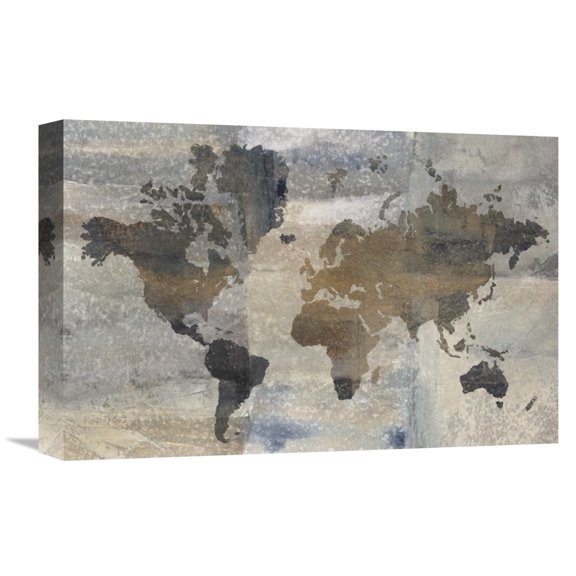 Global Gallery Avery Tillmon 'Stone World' Canvas Wall Art