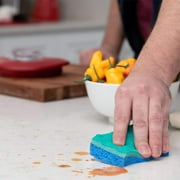 O Cedar Scrunge Sponge, Multi-Use Non-Scratch Sponge, For Kitchen and Bathroom, 6 count