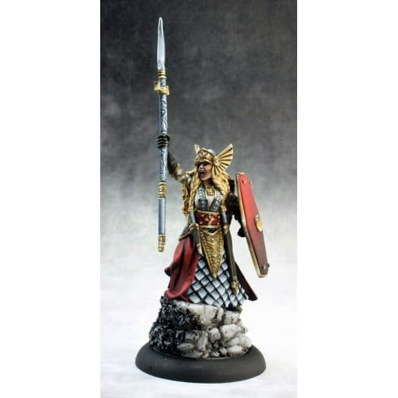 Reaper Miniatures Aina, Female Valkyrie #03643 Dark Heaven Unpainted Metal