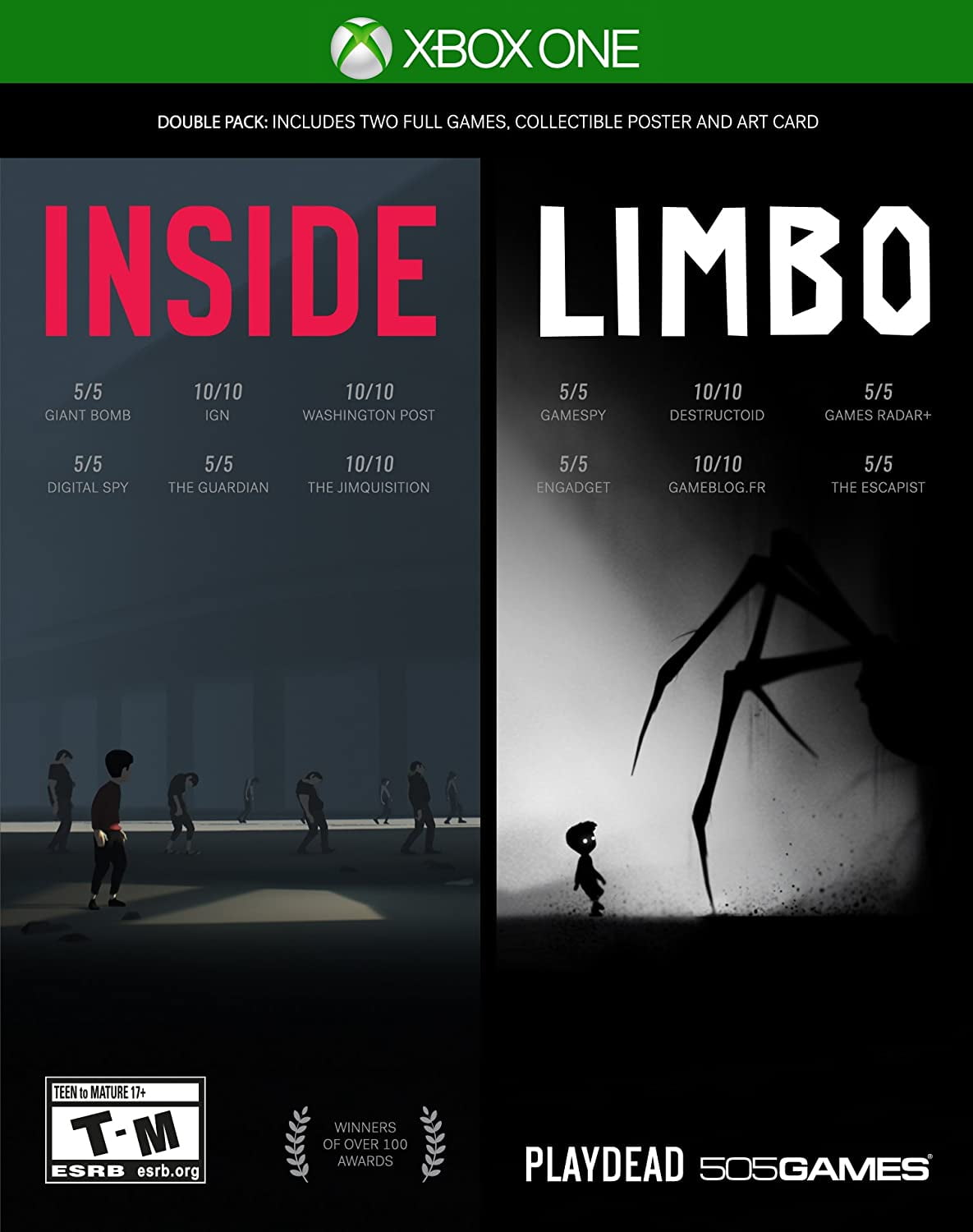Inside Limbo Double Pack PS4 (Brand New Factory Sealed US