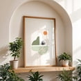 thumbnail image 5 of Tropical Villa 30 - Illustration Abstract Minimalist Geometric Modern Art Pastel Boho Nature Unframed Wall Art Print 20 x 30 inches, 5 of 60