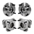thumbnail image 1 of Kugel Front Rear Wheel Bearing & Hub Assembly Kit for Car 2009-2014 Nissan Cube - Left Right Side (Driver Passenger) K70-102048, 1 of 11