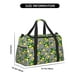 thumbnail image 3 of Fotbe Lemons on Striped Bolsa de Viaje con Estampado, Bolsa de Fin de Semana para Mujer con Compartimento para Zapatos, Bolsa de Gimnasio con Bolsillo Húmedo, 3 of 7