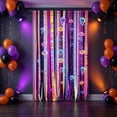 thumbnail image 4 of Honeplcked Halloween Decorations, Fabric Halloween Stripes Flag Banner, Halloween Party Favors Supplies Indoor Outdoor for Wall Door, 4 of 7