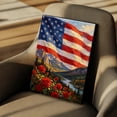 thumbnail image 7 of American Flag Canvas Wall Art, 4th of July Patriotic Canvas Print, Vintage Landscape Paintings for Modern Home Living Room Bedroom Office Decor, 7 of 7