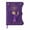 Purple, variant on Lockable Diary Notebook with Key Hardcover PU Journal 360 Pages for Writing