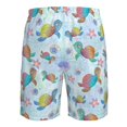 thumbnail image 6 of Naloa Colorful Sea Turtle Men's Beach Shorts, Surfing shorts, Swim trunks, Quick Dry Swim Trunks for Surfing Beach Fun - XX-Large, 6 of 9