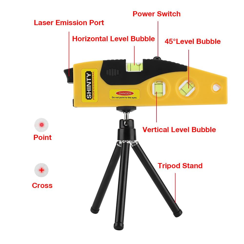 Garosa Alignment Tool,Cross Line/Point Laser Level with Tripod Stand