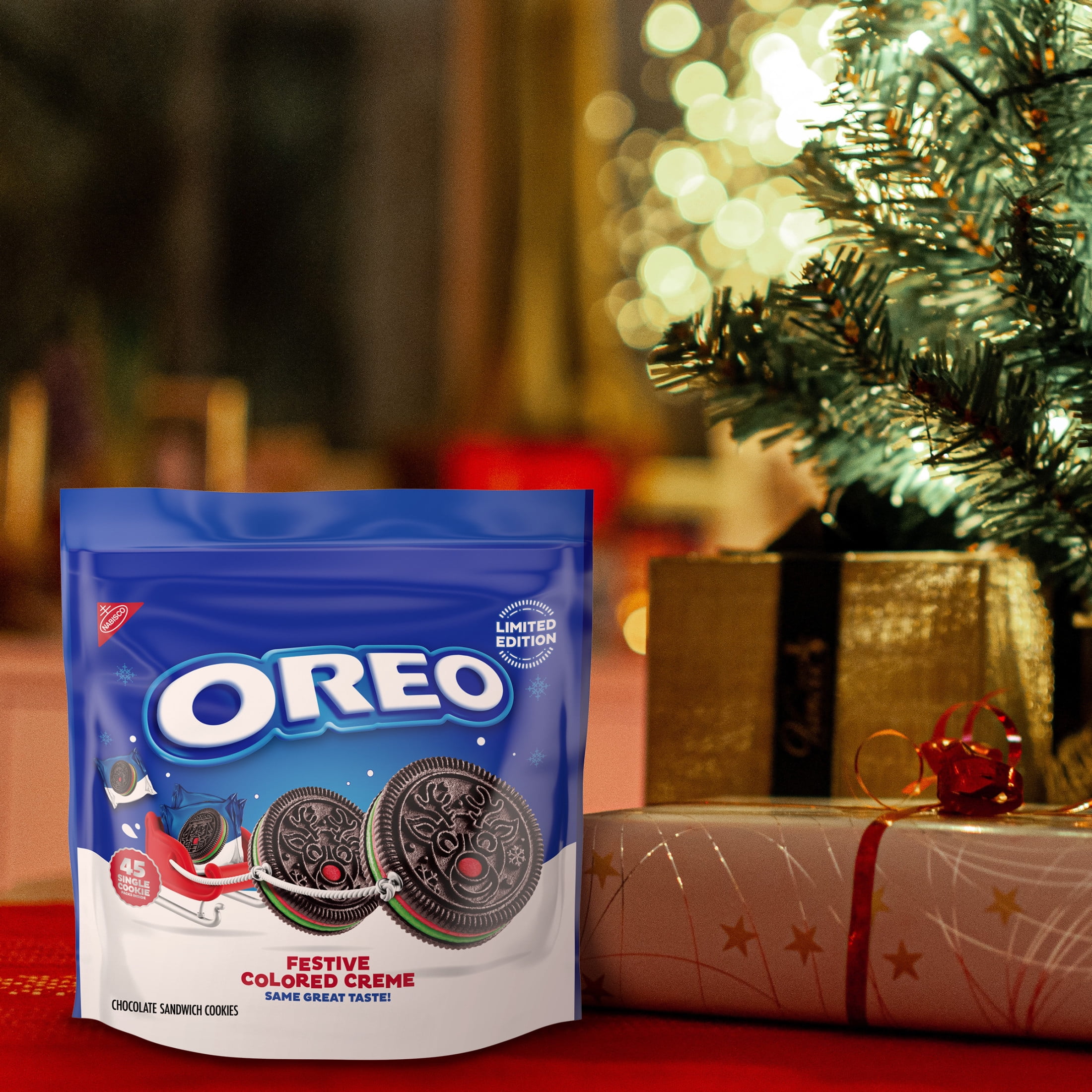 Oreo - Brandclub - OREO Red and Green Festive Creme Chocolate