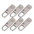 thumbnail image 2 of yuksok 6 PCS Zipper Pull Replacement Handle Mend Fixer Zipper Tab Zipper Sliders Zipper Grey L, 2 of 9