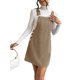 thumbnail image 1 of Minivestido tipo delantal Milumia con bolsillo con botones de pana, 1 of 7