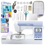 Brother PE900 5 x 7 Embroidery Machine with 160 Embroidery Spools Bundle