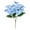 Blue, variant on Valentine's Day Imitation Flower Cutting Decoration 12 inch Wedding Handheld Artificial Flowers Pick Stem for Livingroom Party Decor