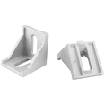 thumbnail image 2 of 40Pcs 4040 Aluminum Corner Brackets Fitting Angle 40 x 35 Connector Fastener for Industrial Profile, 2 of 8