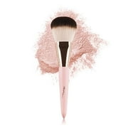 Anne's Giverny Kabuki Large Bronzer Brush Loose Powder Foundation Make up Brush for Blending Blush Makeup (Pink)