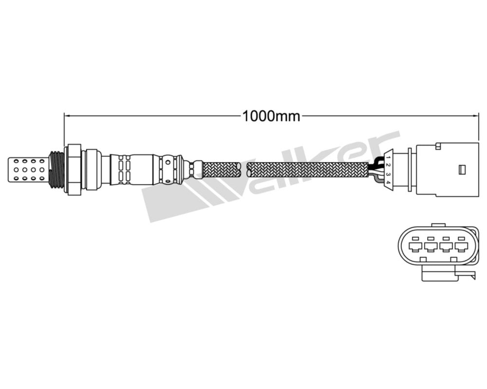 Oxygen Sensor-Walker OE Right Walker Products 250-24669