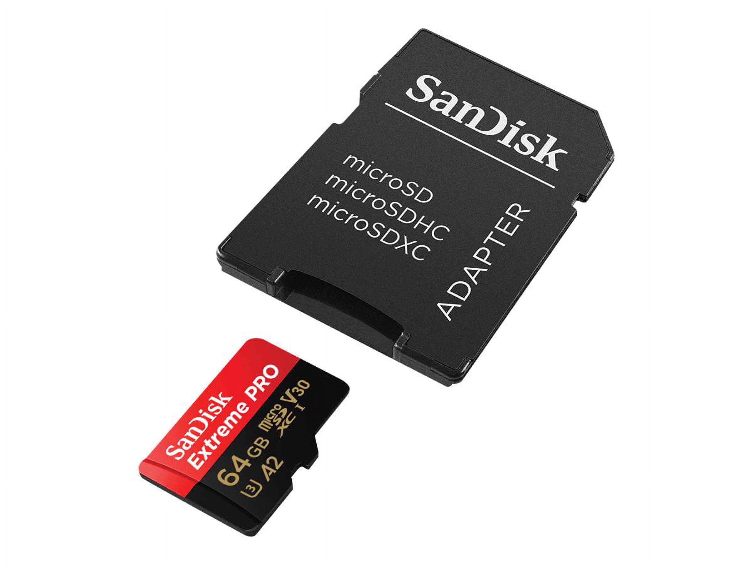 SanDisk 512GB Extreme Pro microSDXC UHS-I Memory Card - SDSQXCD